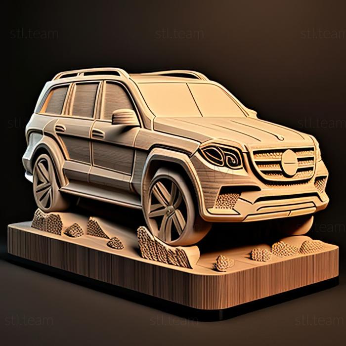 3D model Mercedes Benz GLS X167 (STL)